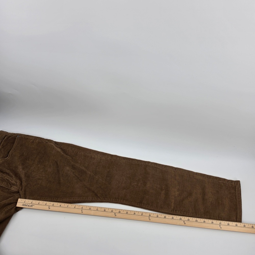J.Crew 250 Slim Tapered Stretch Corduroy Pants Brown 34x30 NWT - Picture 7 of 8